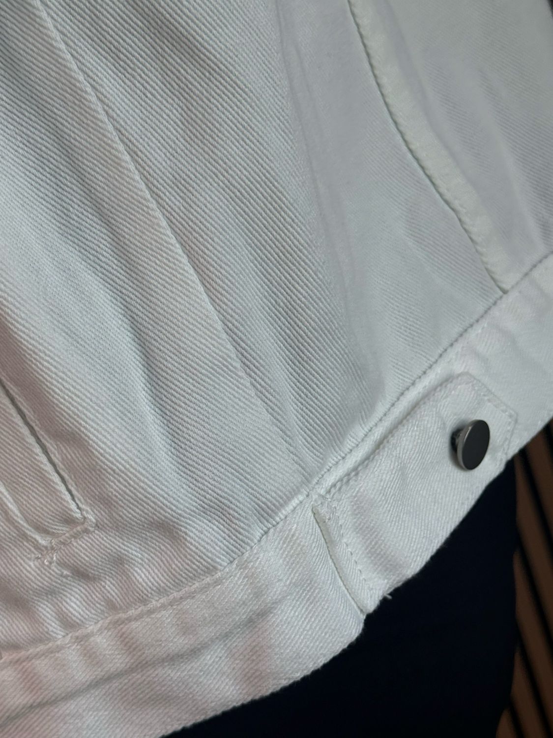 Denim Jacket - White