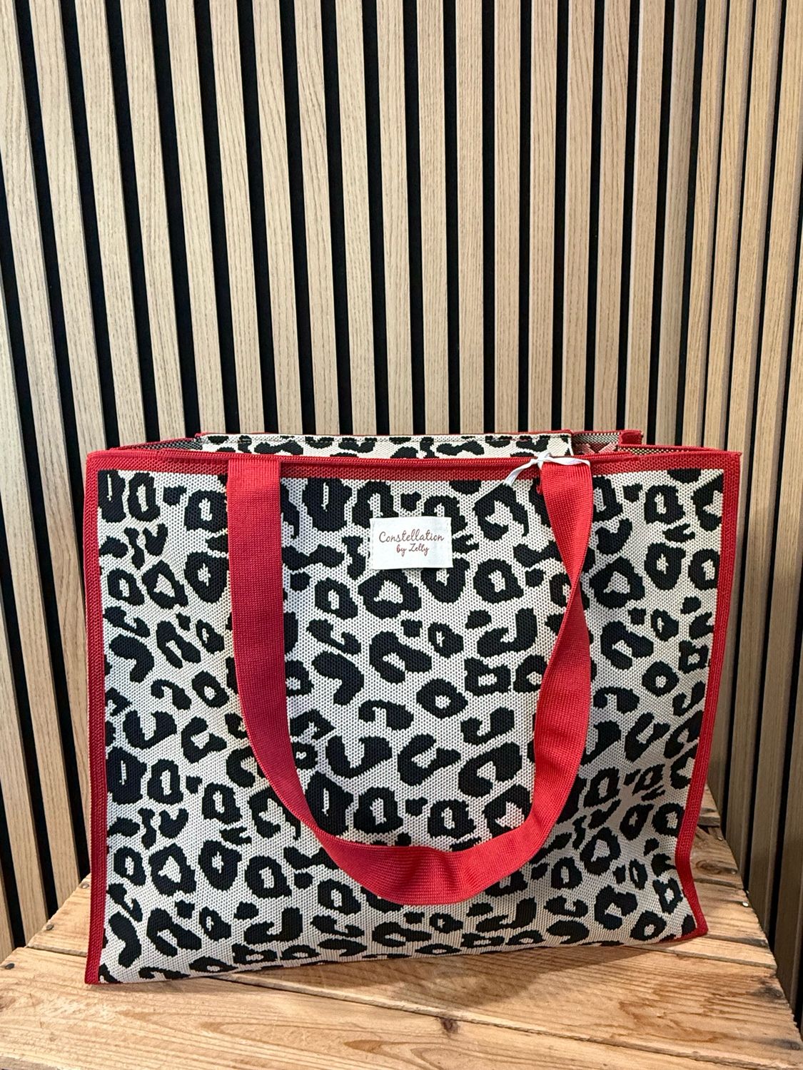 Leopard Print Tote Bag