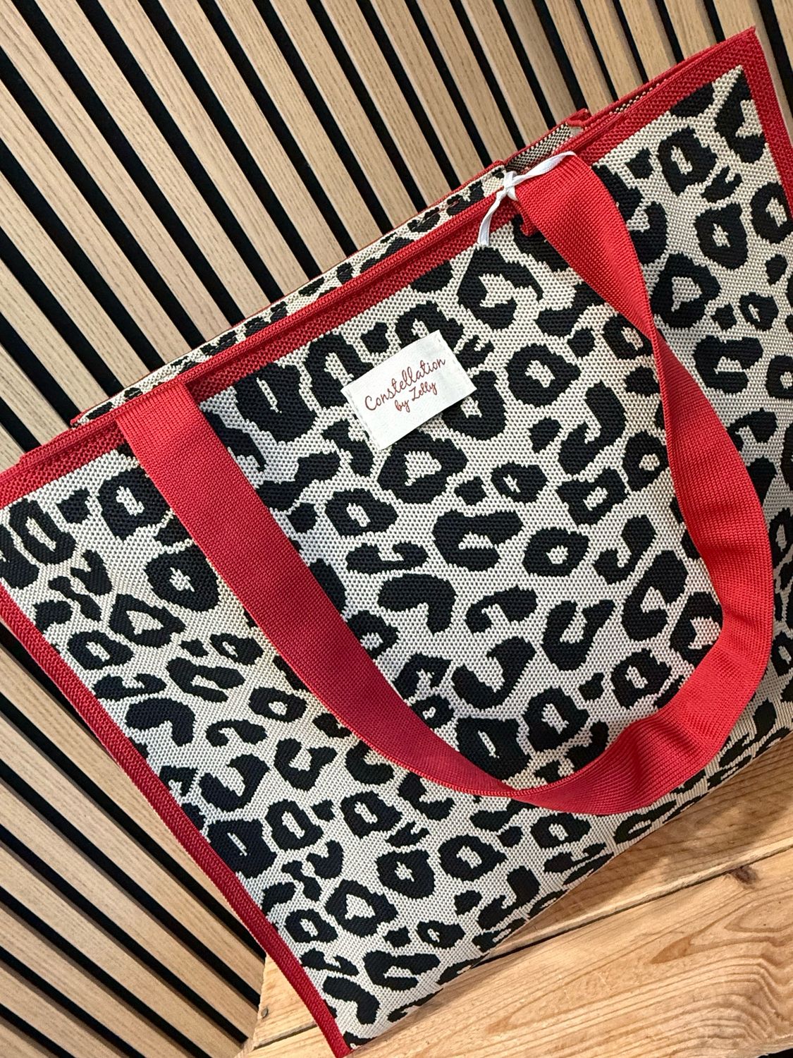 Leopard Print Tote Bag
