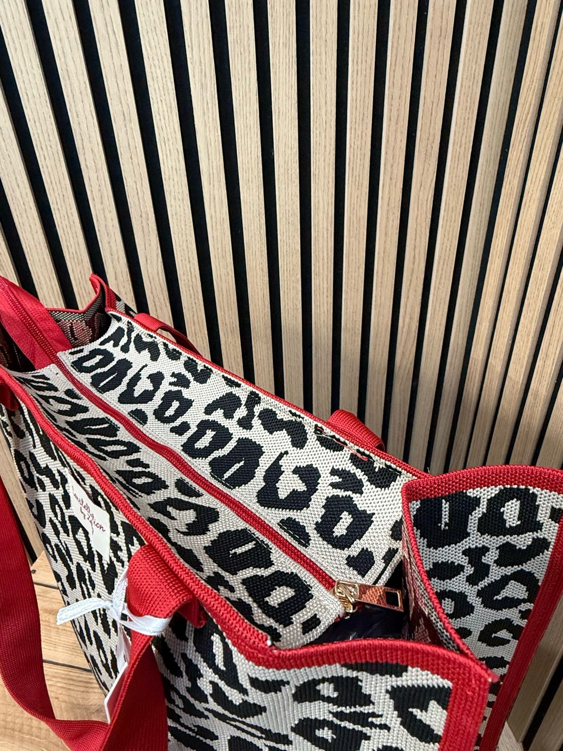 Leopard Print Tote Bag