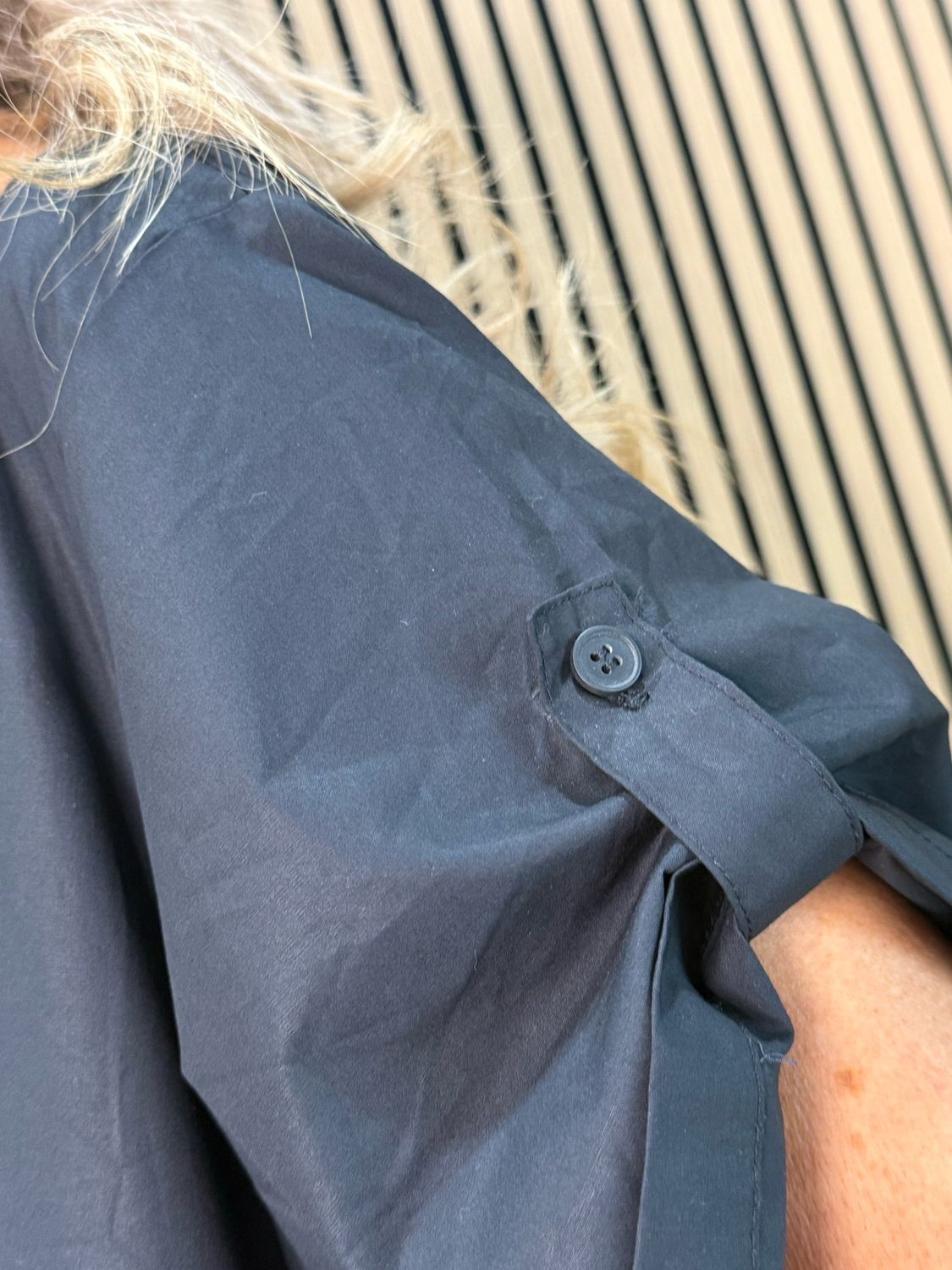 Statement Bloom Cotton Dress - Black/Pink