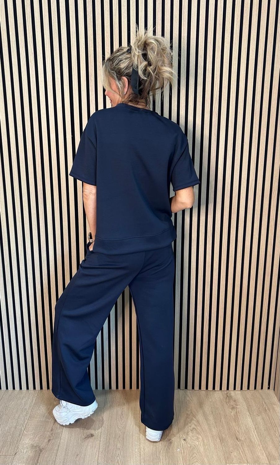 Love Lounge Co-Ord Set Navy