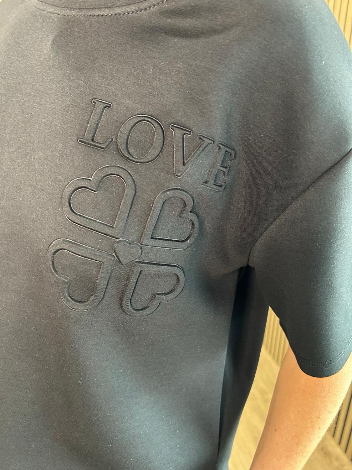 Love Lounge Co-Ord Set - Black