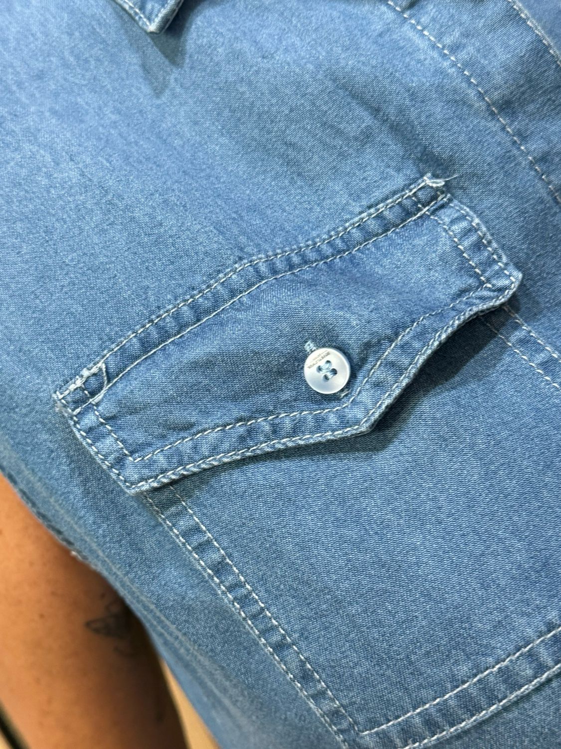 Sleeveless Denim Dress - Dark Denim