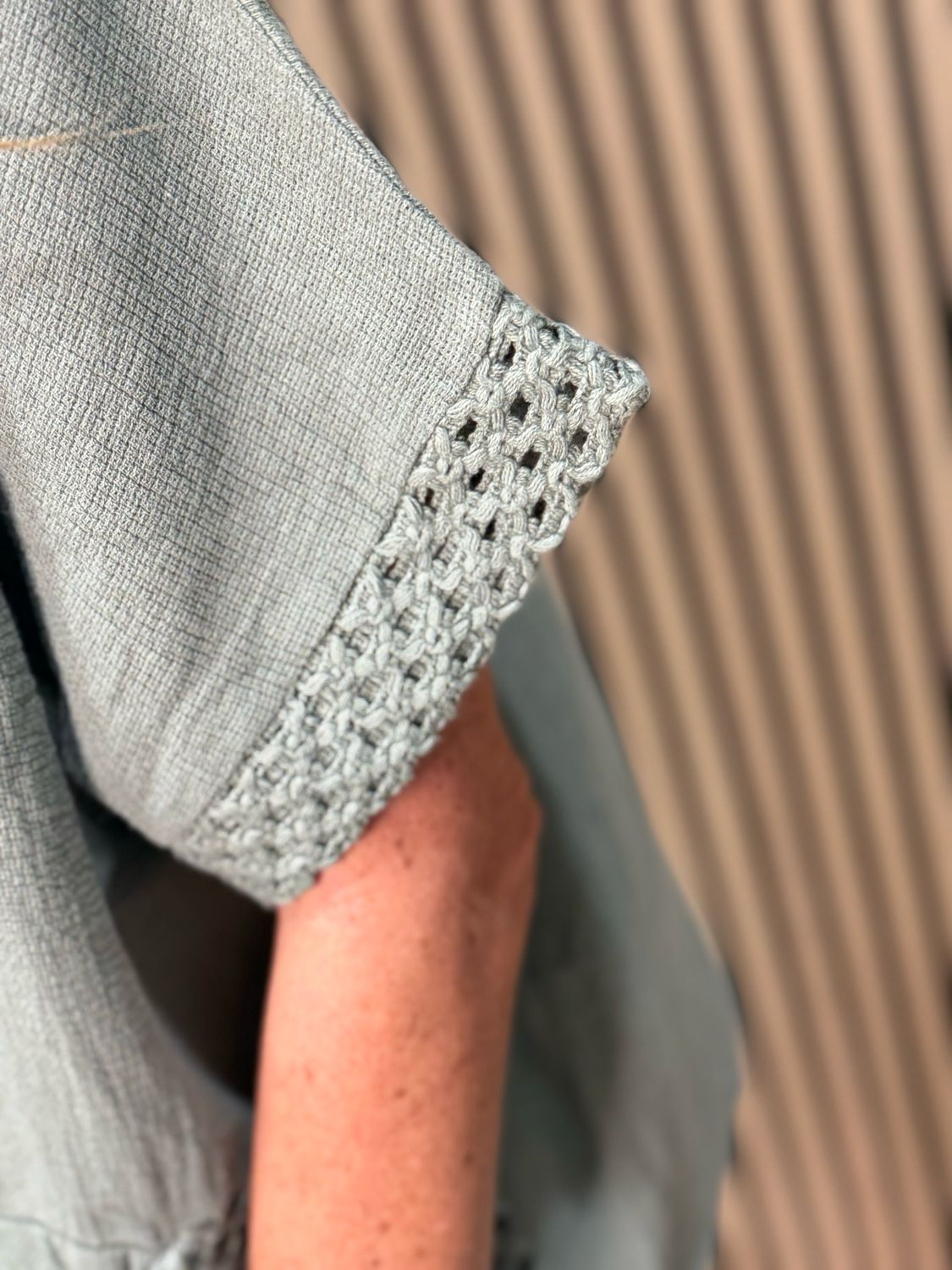 Cotton Trouser Suit - Khaki