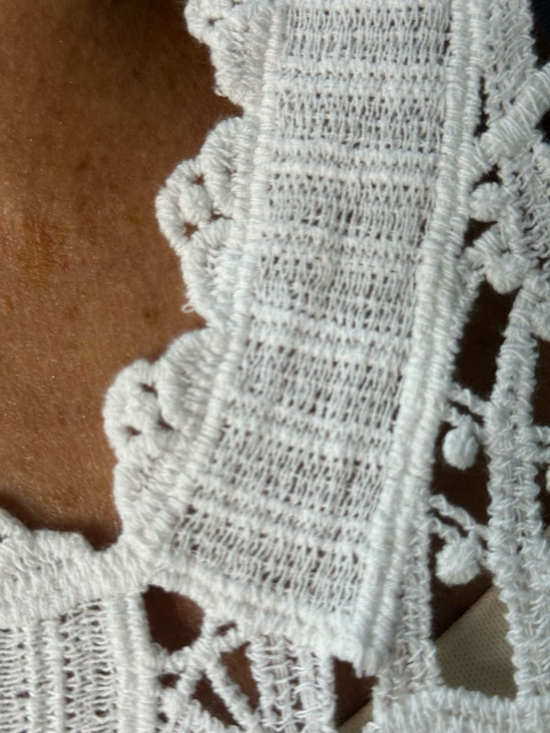 Crochet Lace top - White