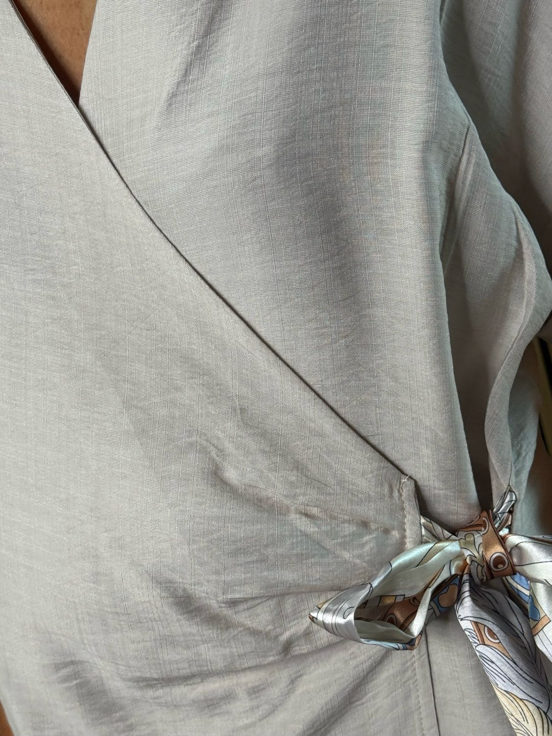 Luxe - Tie Waist Trouser Suit - Stone