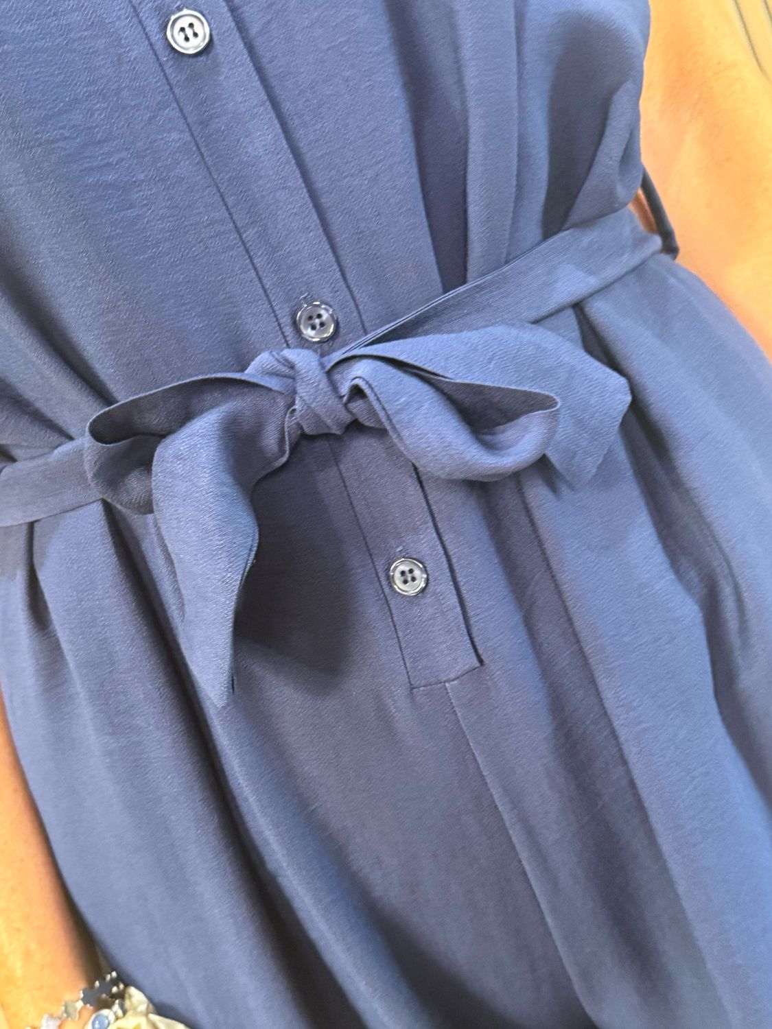 Luna Wide Leg Jumpsuit - Navy