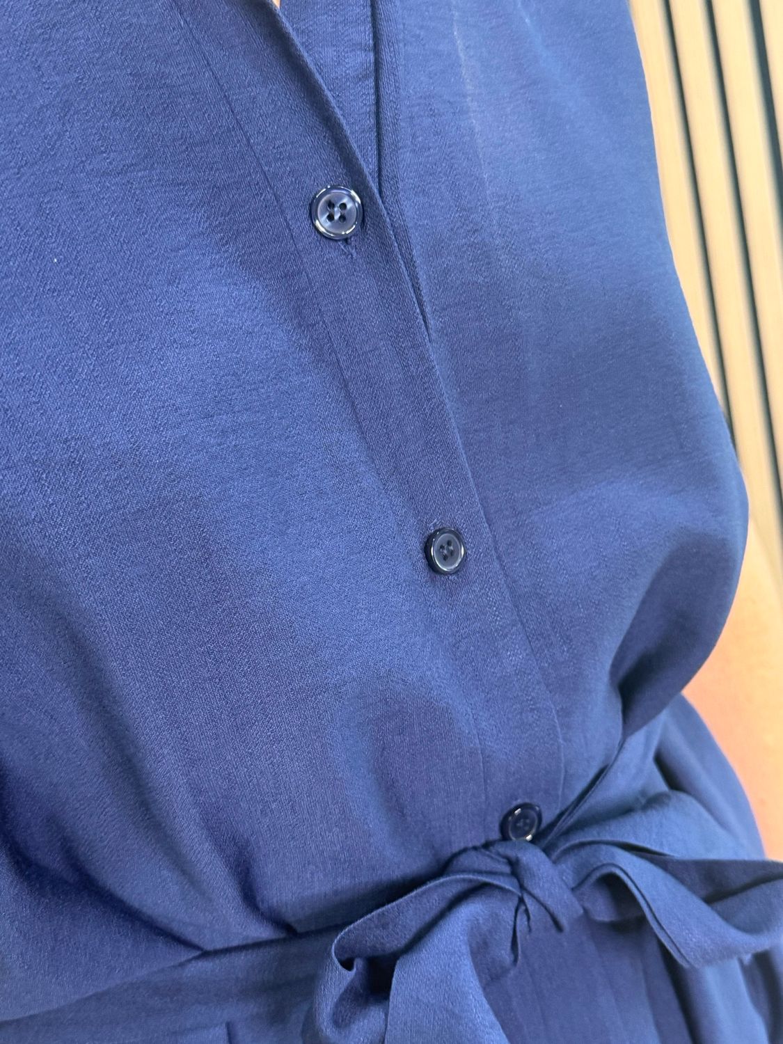 Luna Wide Leg Jumpsuit - Navy