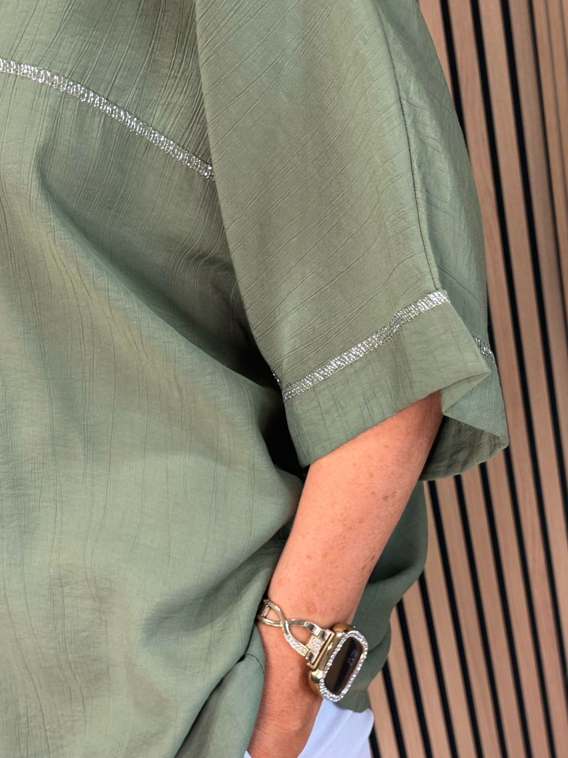 Hooded Lightweight Shirt - Khaki