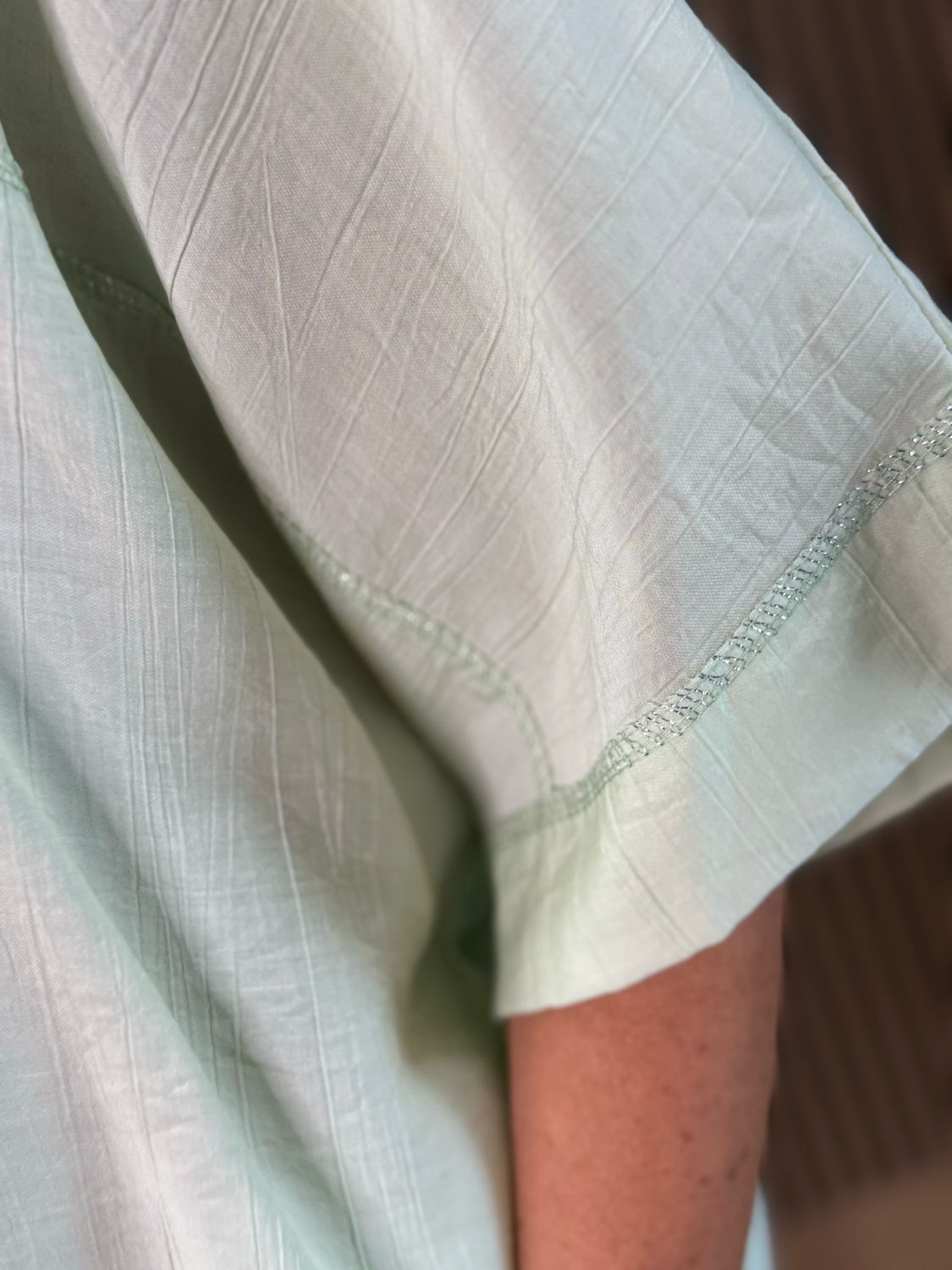 Hooded Lightweight Shirt - Mint