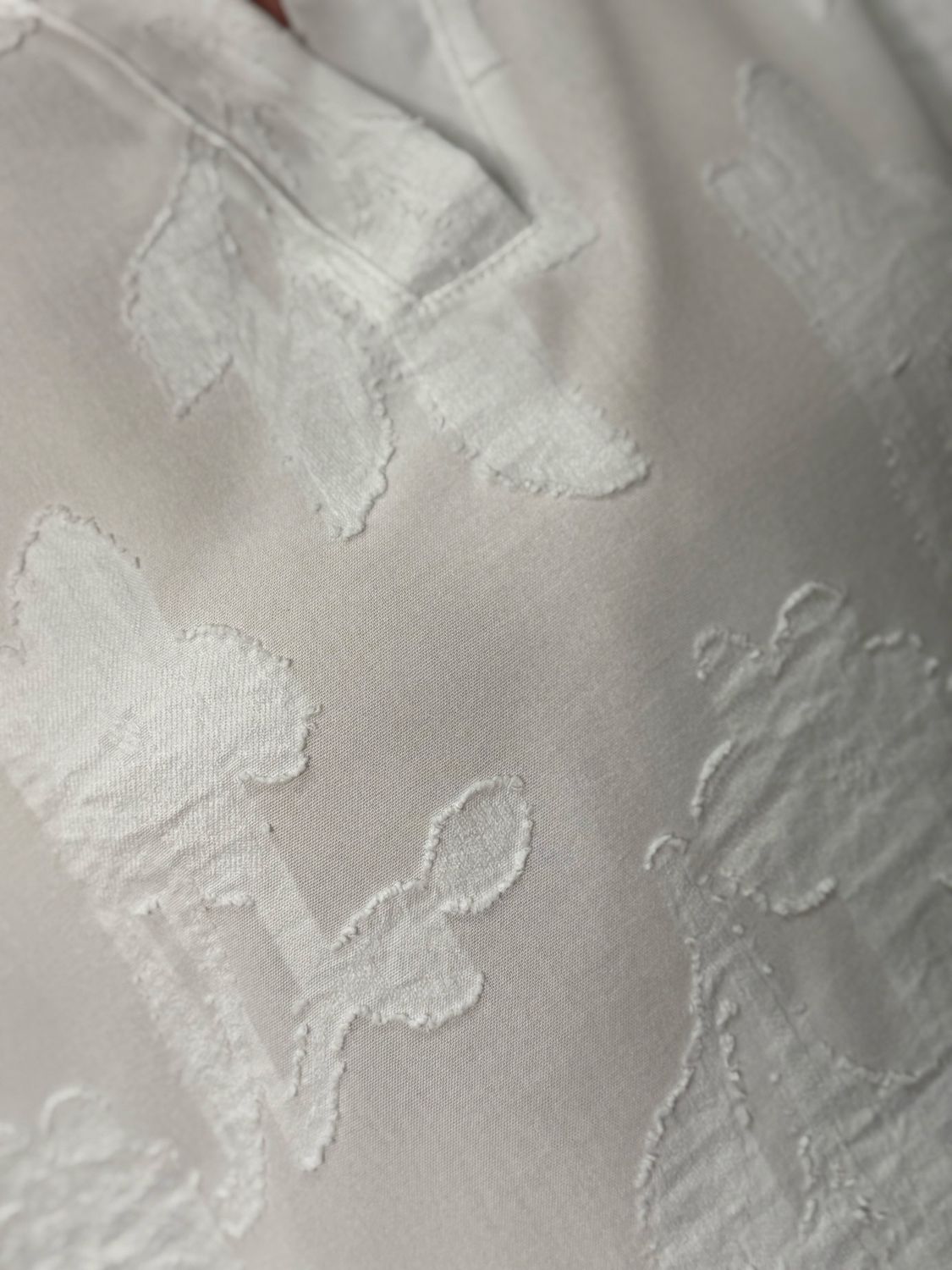 Textured Relaxed Co-Ord Set - White