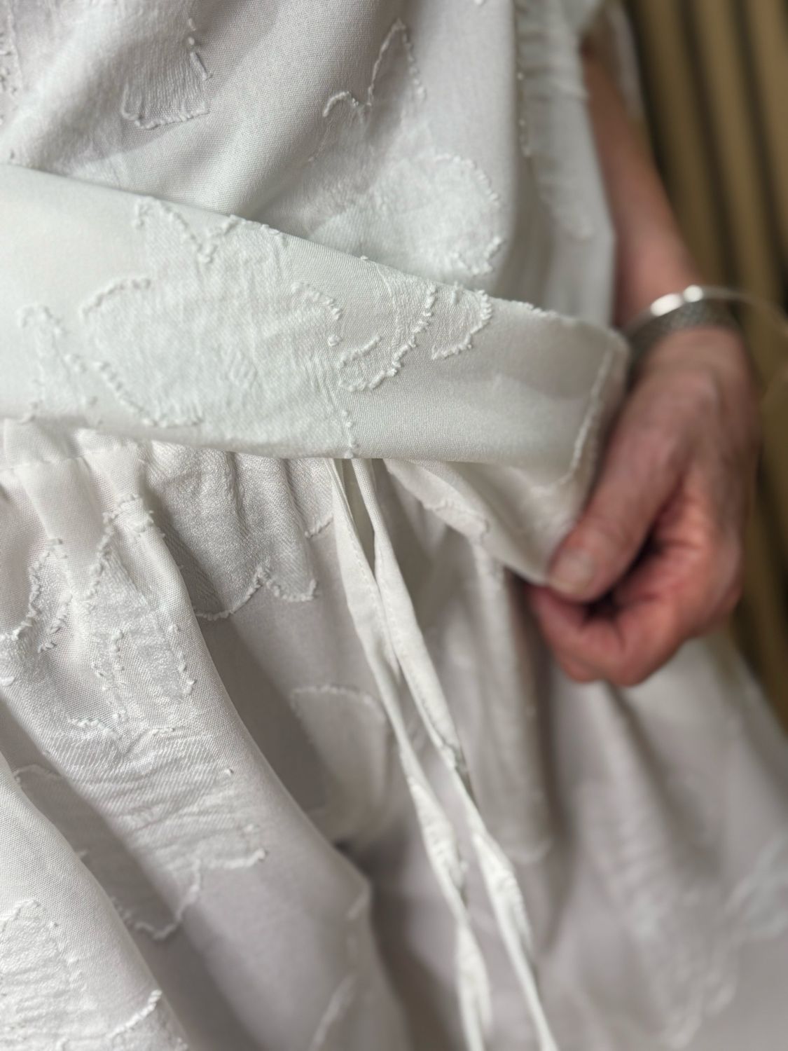 Textured Relaxed Co-Ord Set - White