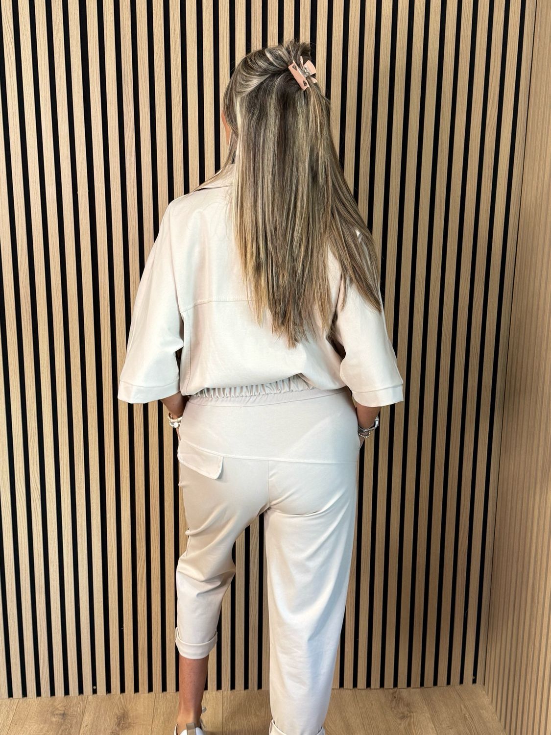 Effortless Utility Co-Ord - Cream