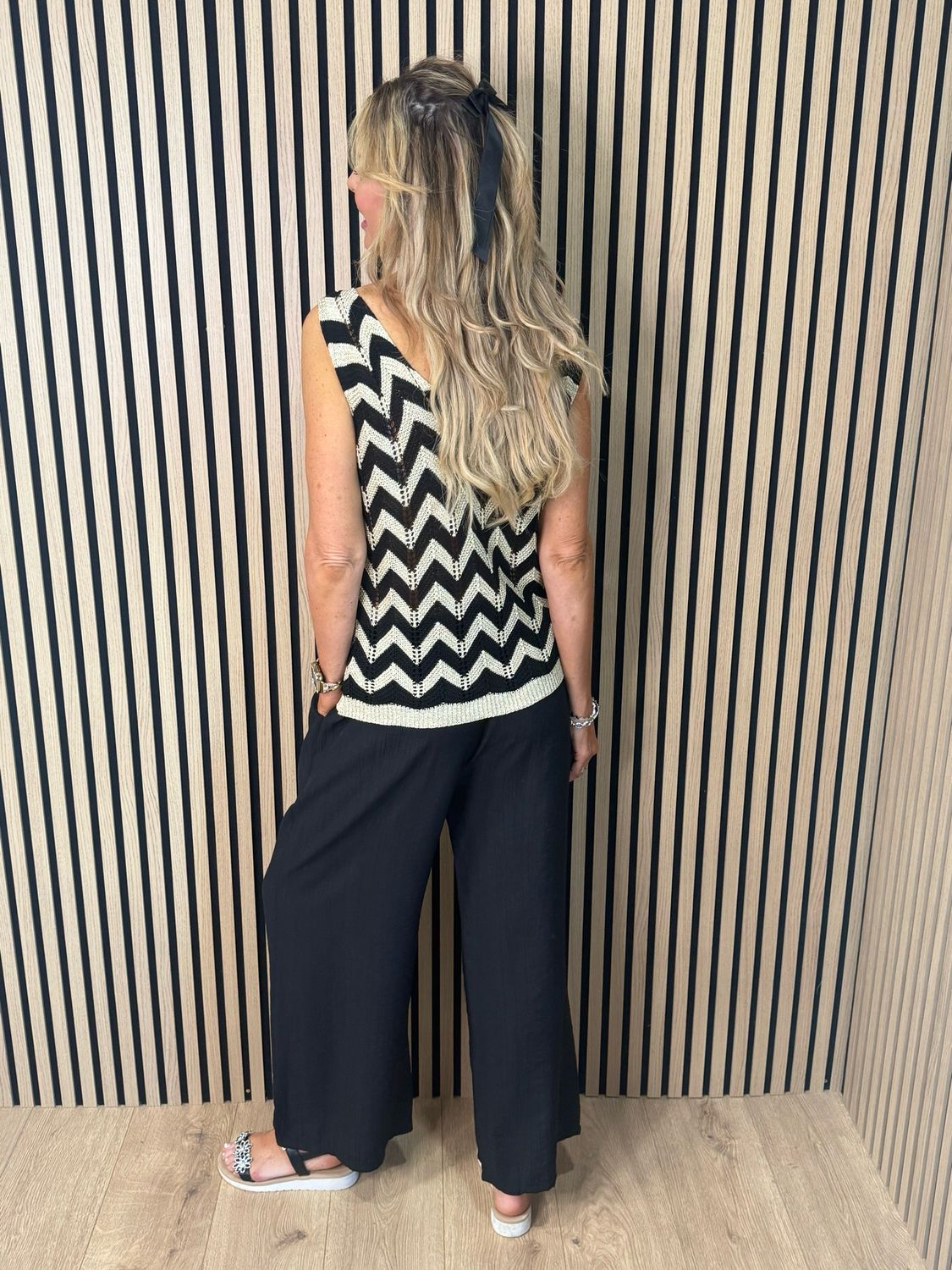 Lightweight Wide Leg Trousers