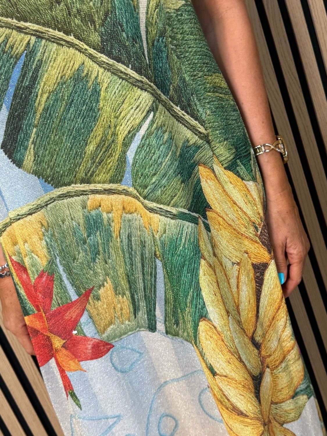 Rio - Tropical Shimmer Maxi Dress - Multi