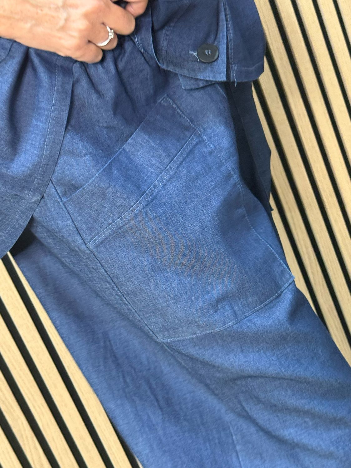 Denim Co-Ord Set - Dark Denim