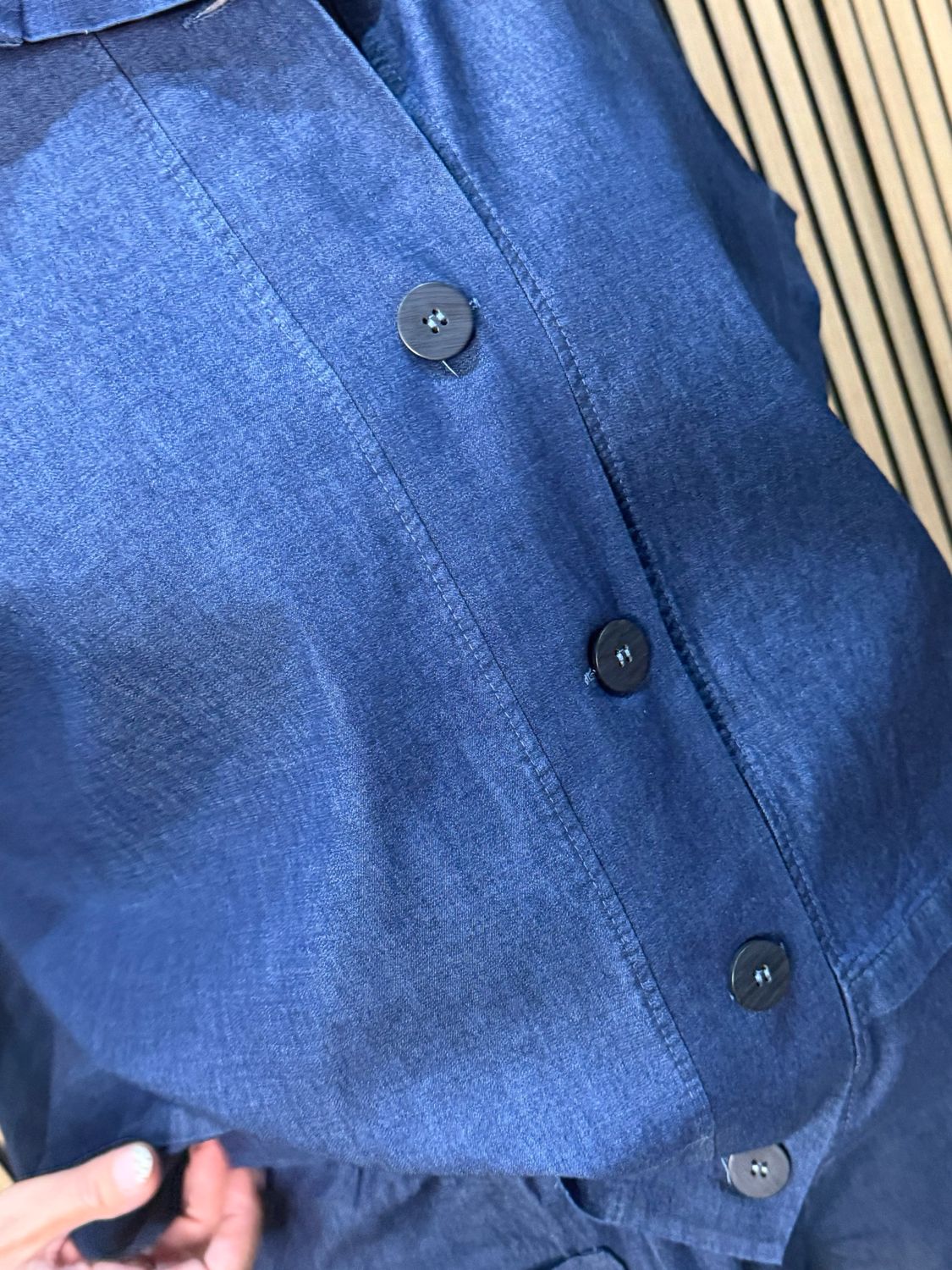 Denim Co-Ord Set - Dark Denim