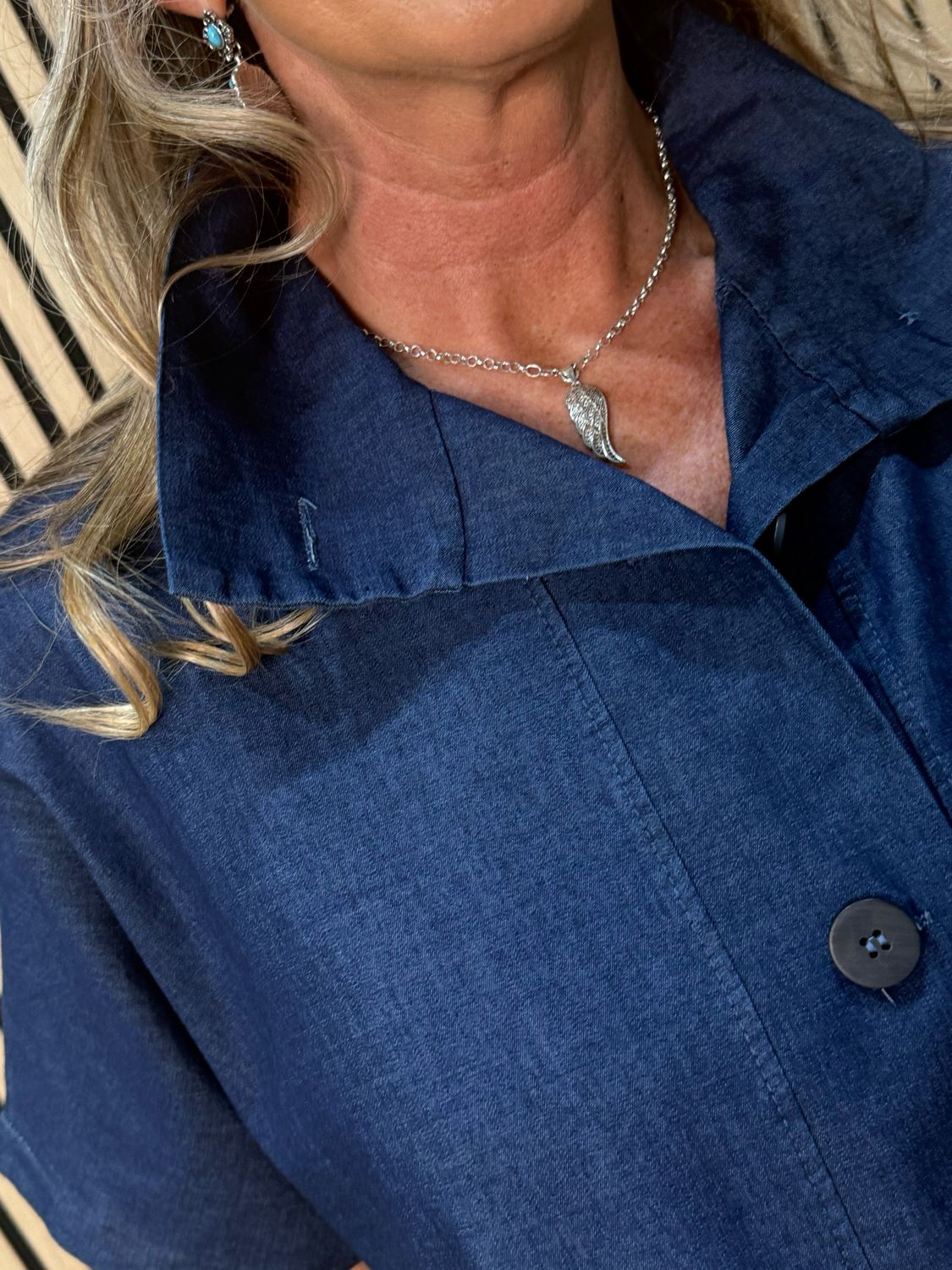 Denim Co-Ord Set - Dark Denim