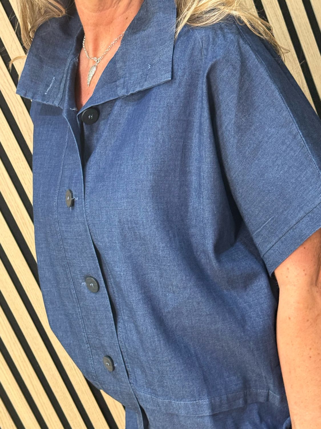 Denim Co-Ord Set - Dark Denim
