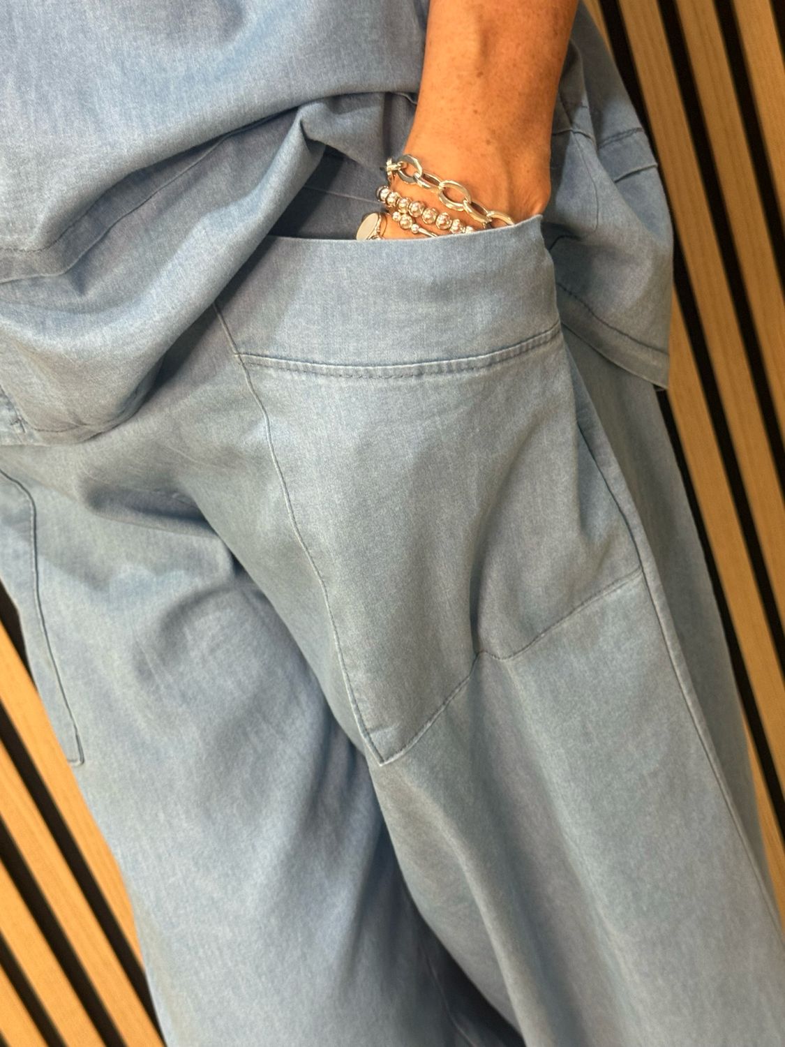 Denim Co-Ord Set - Light denim