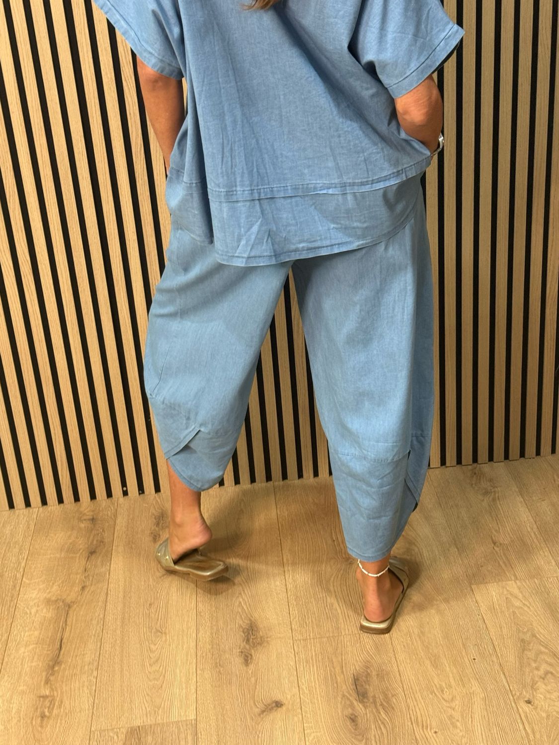 Denim Co-Ord Set - Light denim