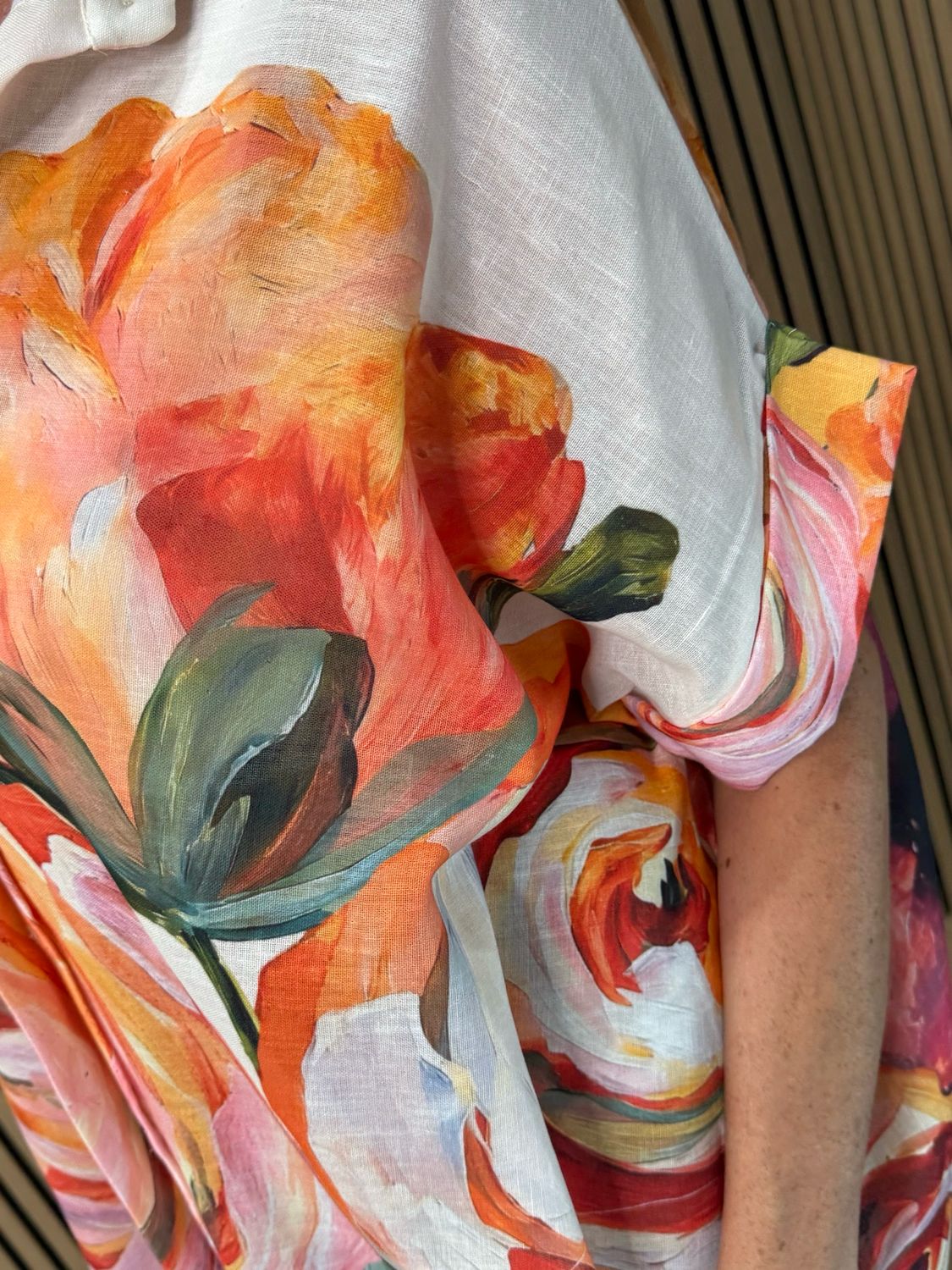 Art Print shirt Dress - Multi