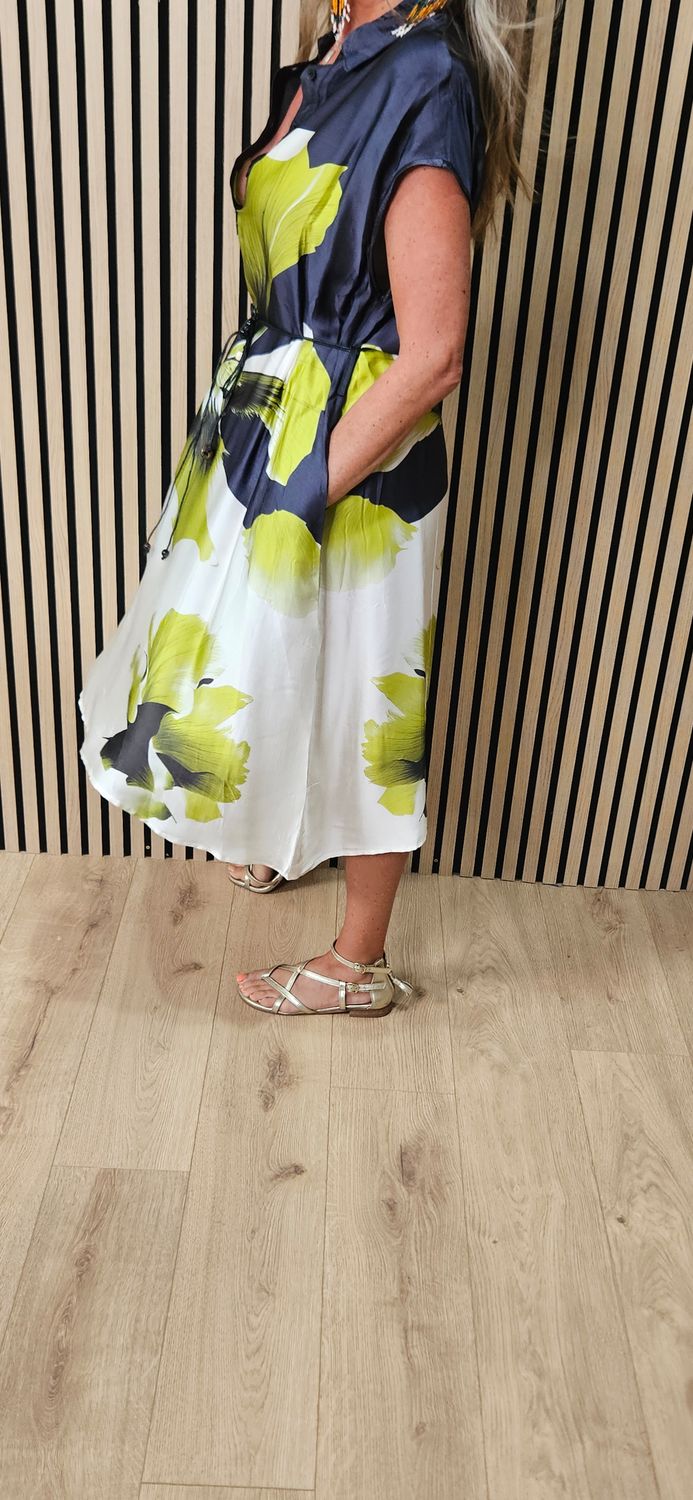 Abstract Floral  Dress