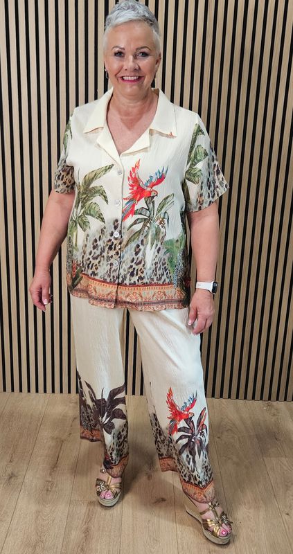 Tropical Paradise Trouser Suit