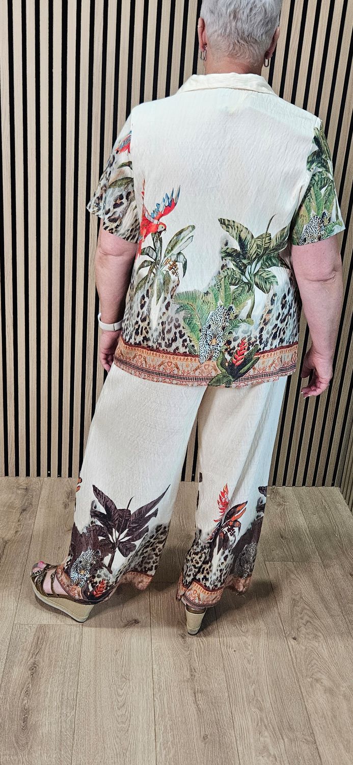 Tropical Paradise Trouser Suit