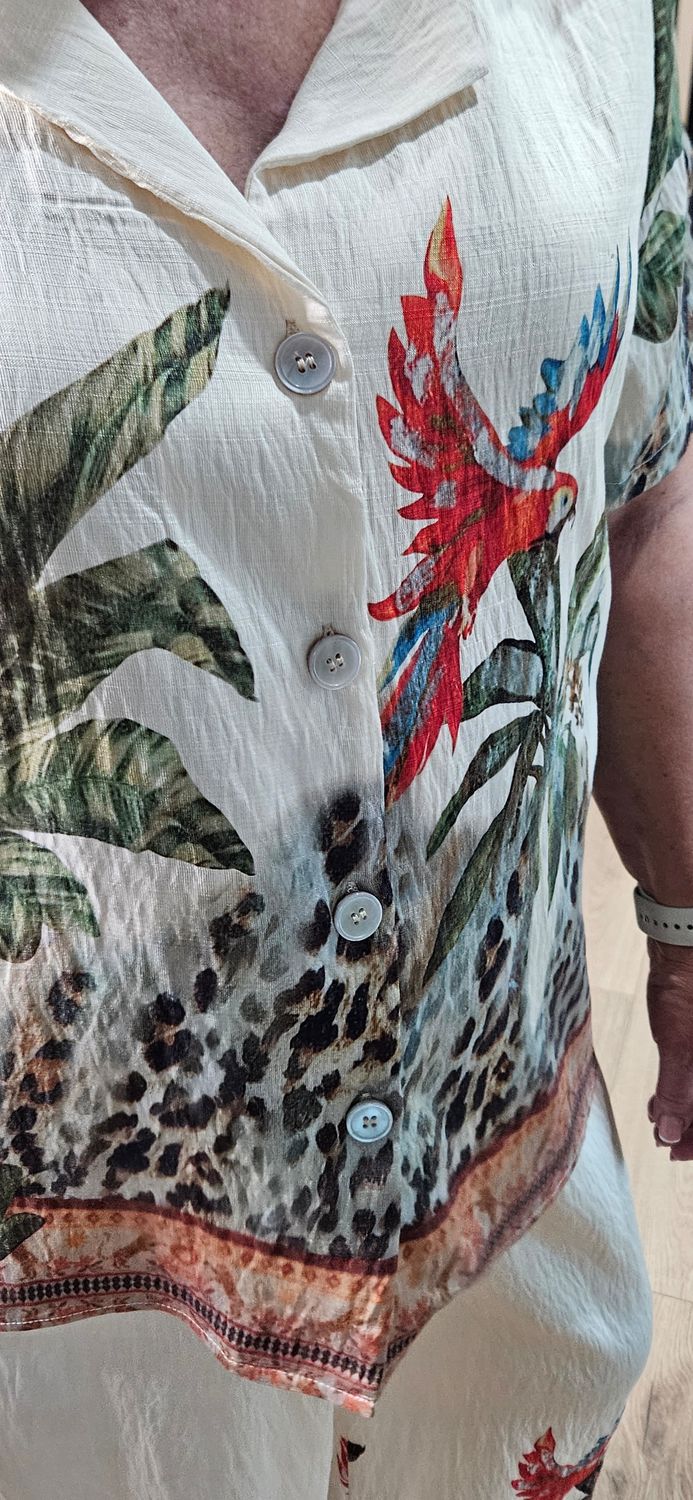 Tropical Paradise Trouser Suit