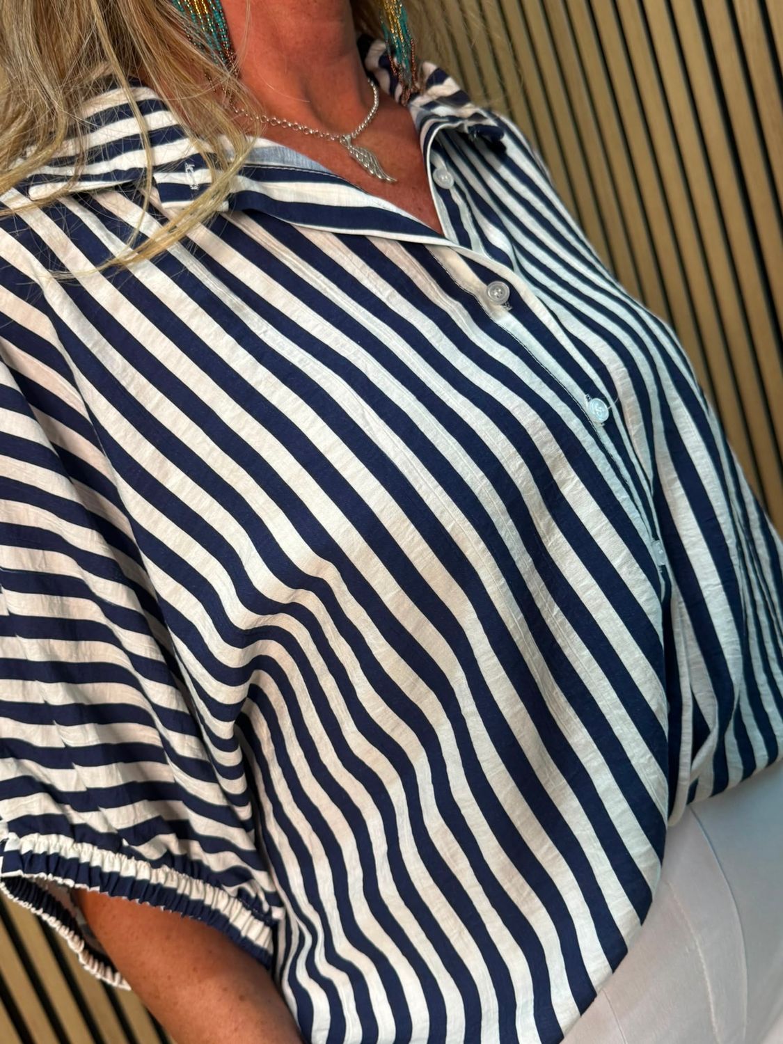 Stripe Oversized Shirt