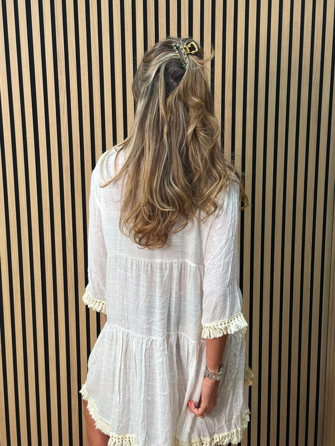 Boho Embellished Beach Cover-Up