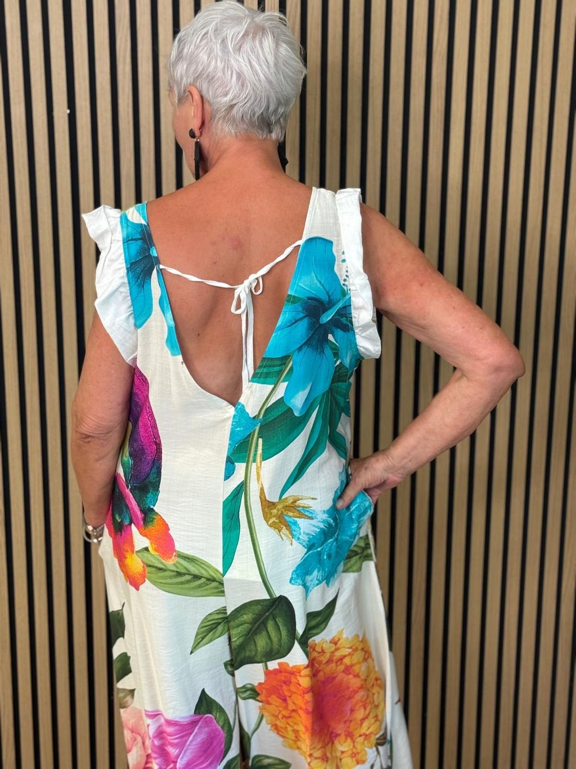 Tropical Floral Wide Leg Jumpsuit by Fly Out – 🤍💜🩷🩵