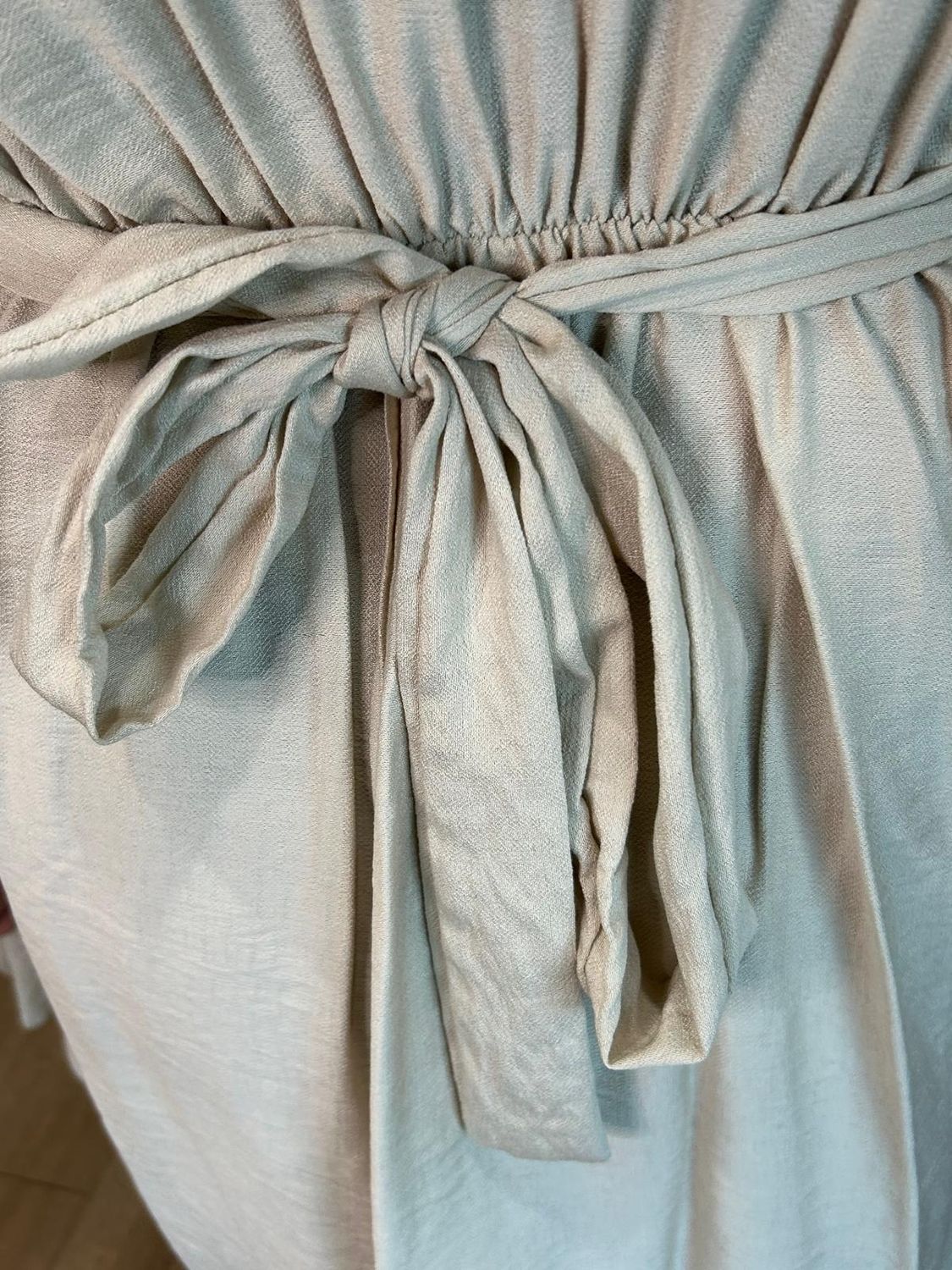 Tiered Frill Dress – Stone