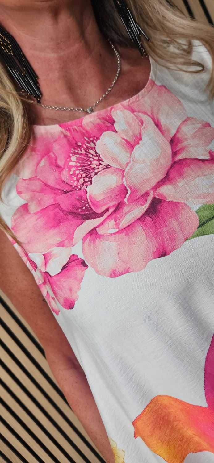 Flyout Floral Maxi Dress
