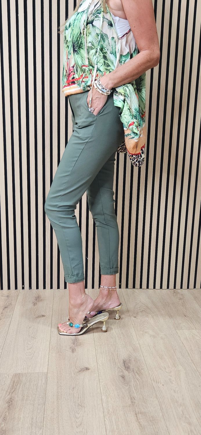 Magic Pants- Khaki