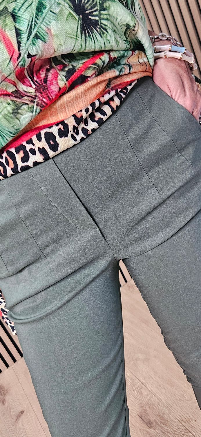 Magic Pants- Khaki