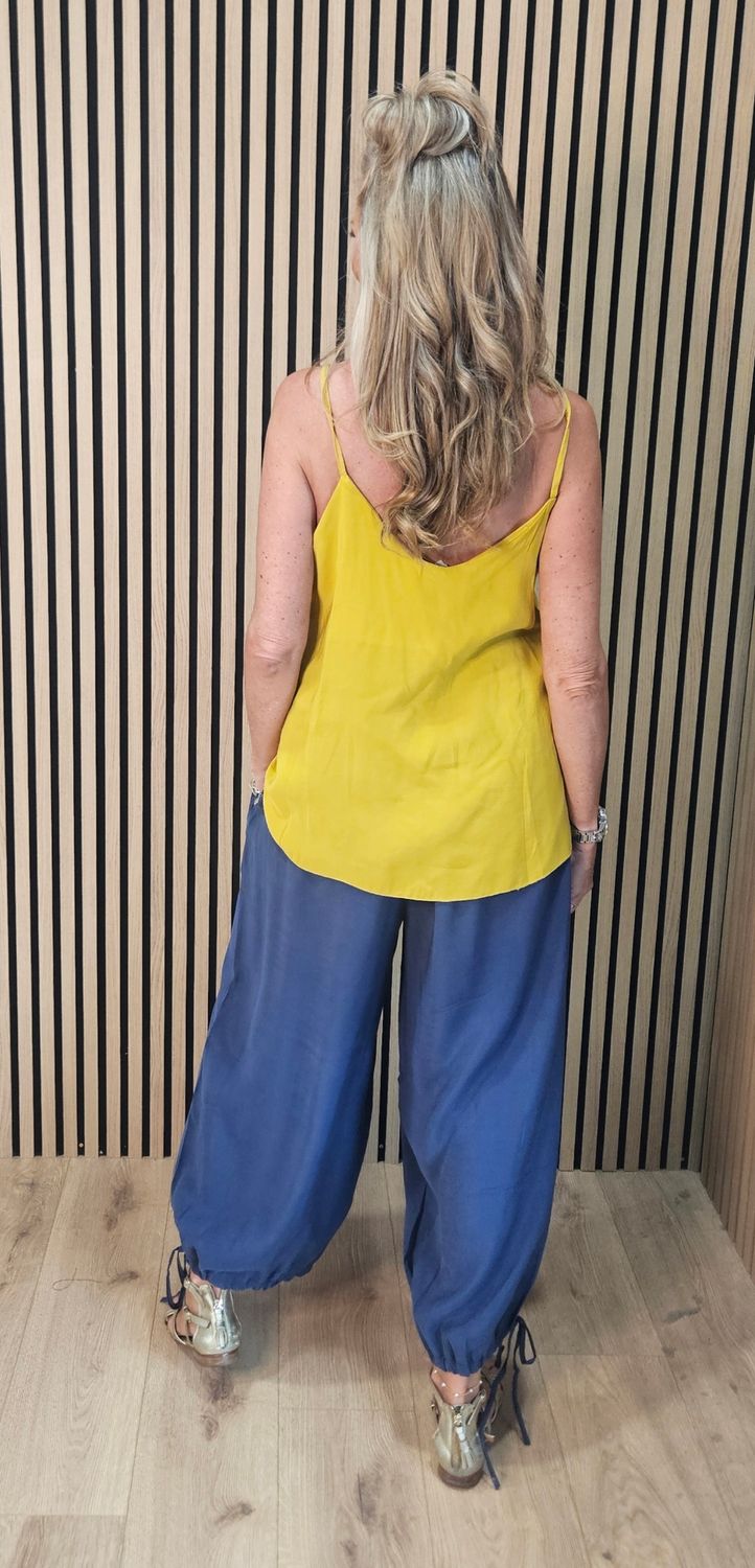 Essential Cami Top – Mustard