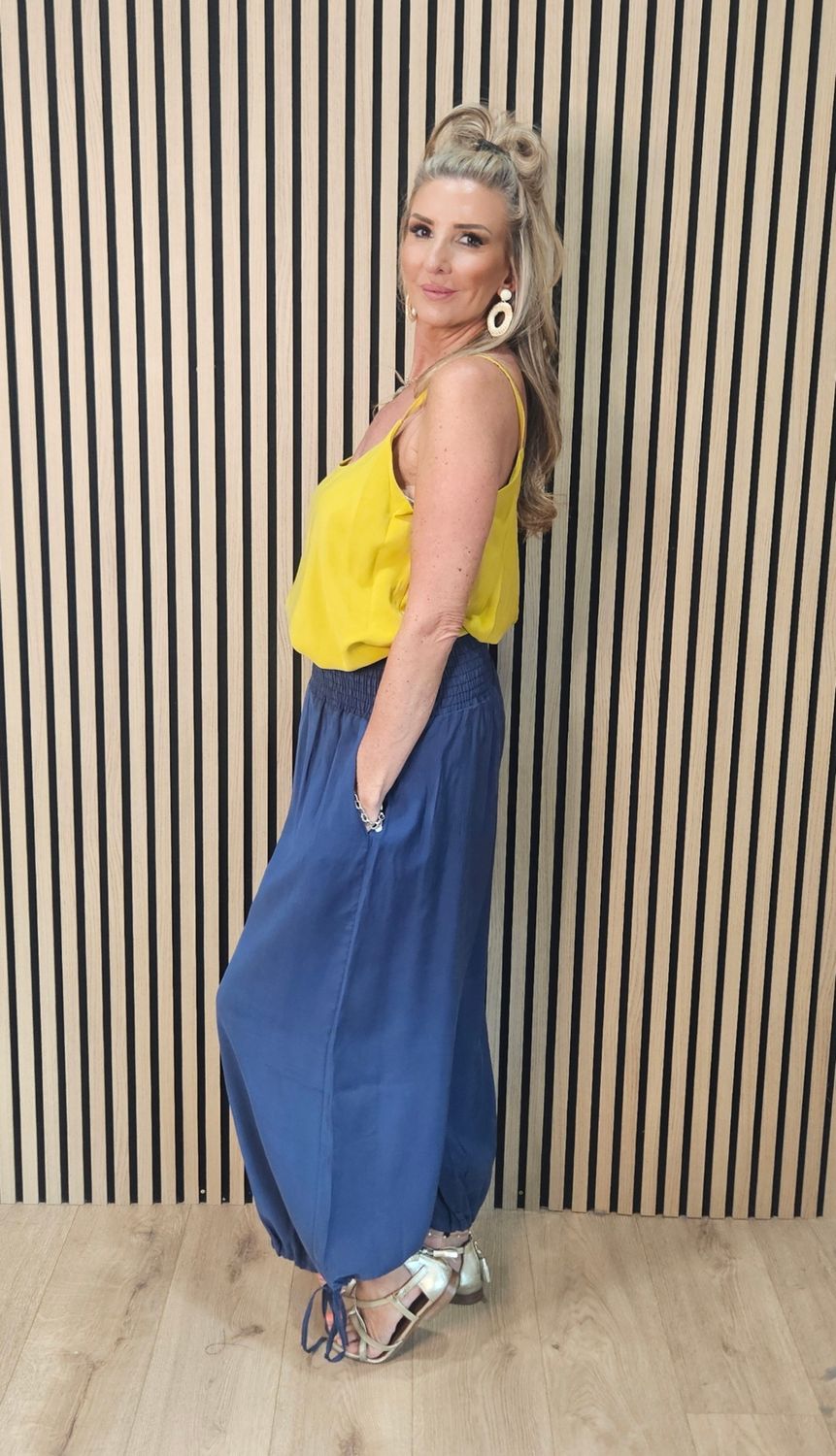 Essential Cami Top – Mustard