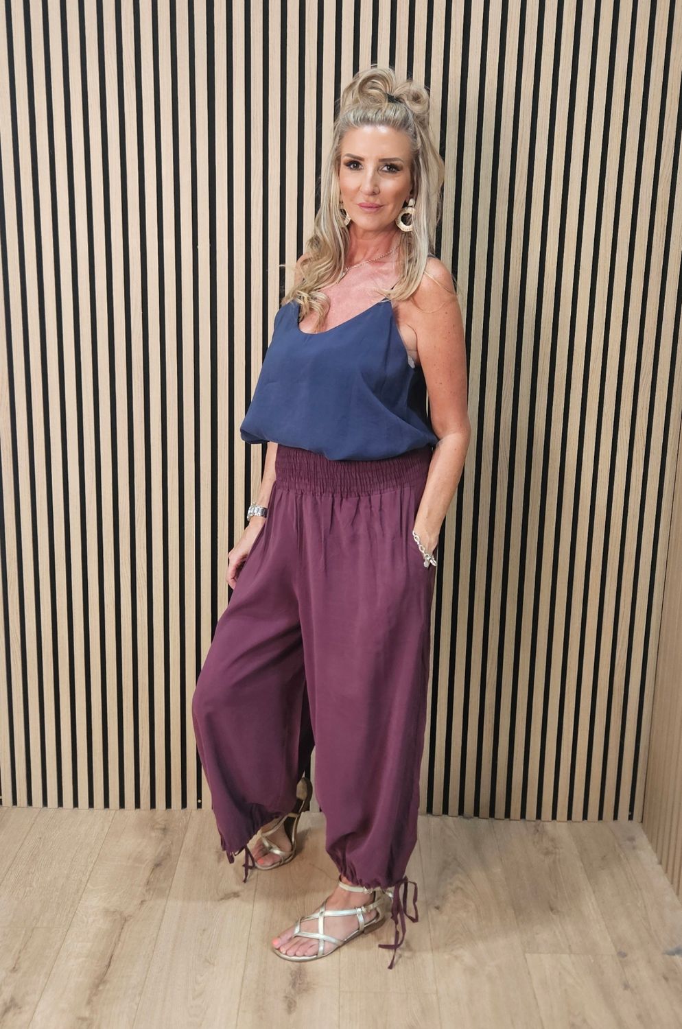 Essential Cami Top – Navy