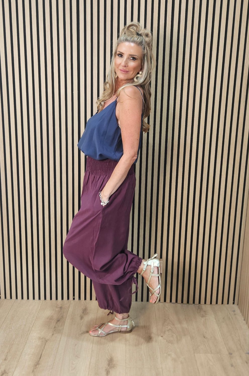 Essential Cami Top – Navy