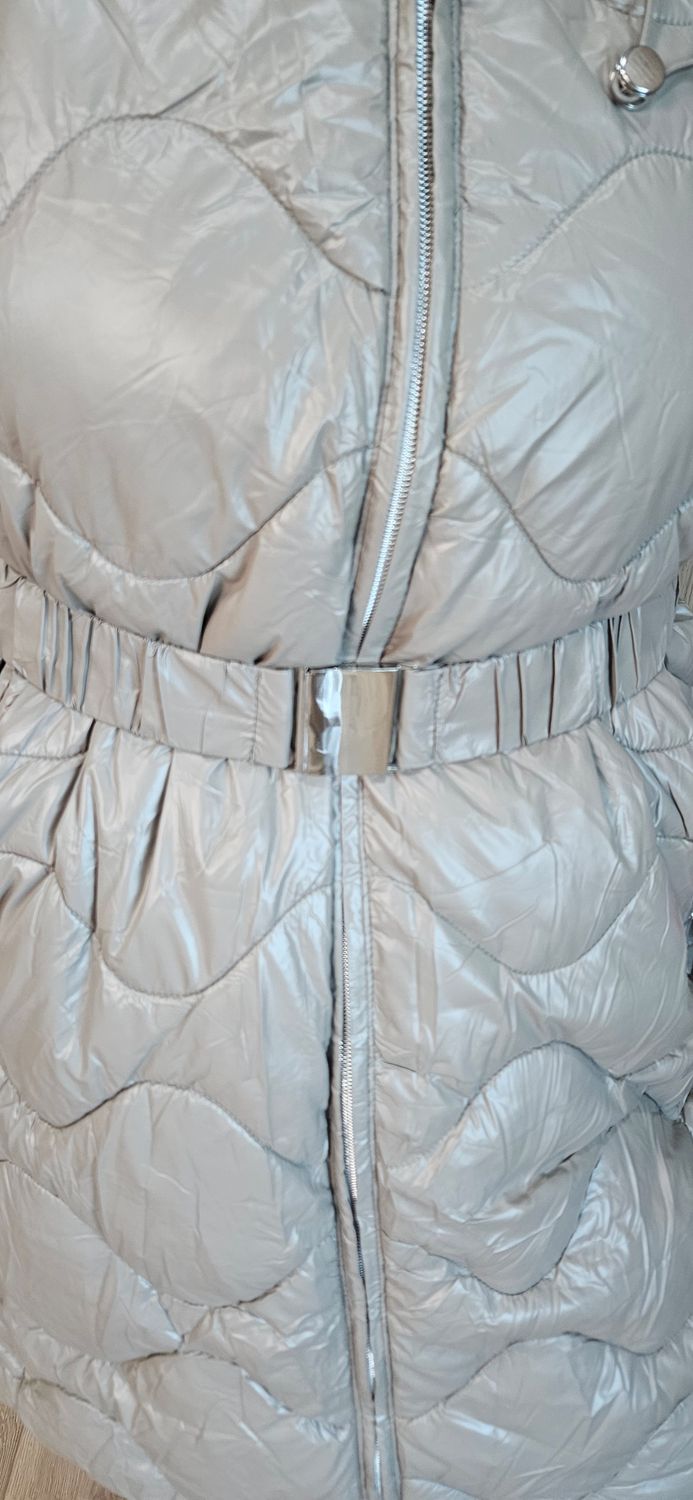 Hooded Quilted Longline Gilet