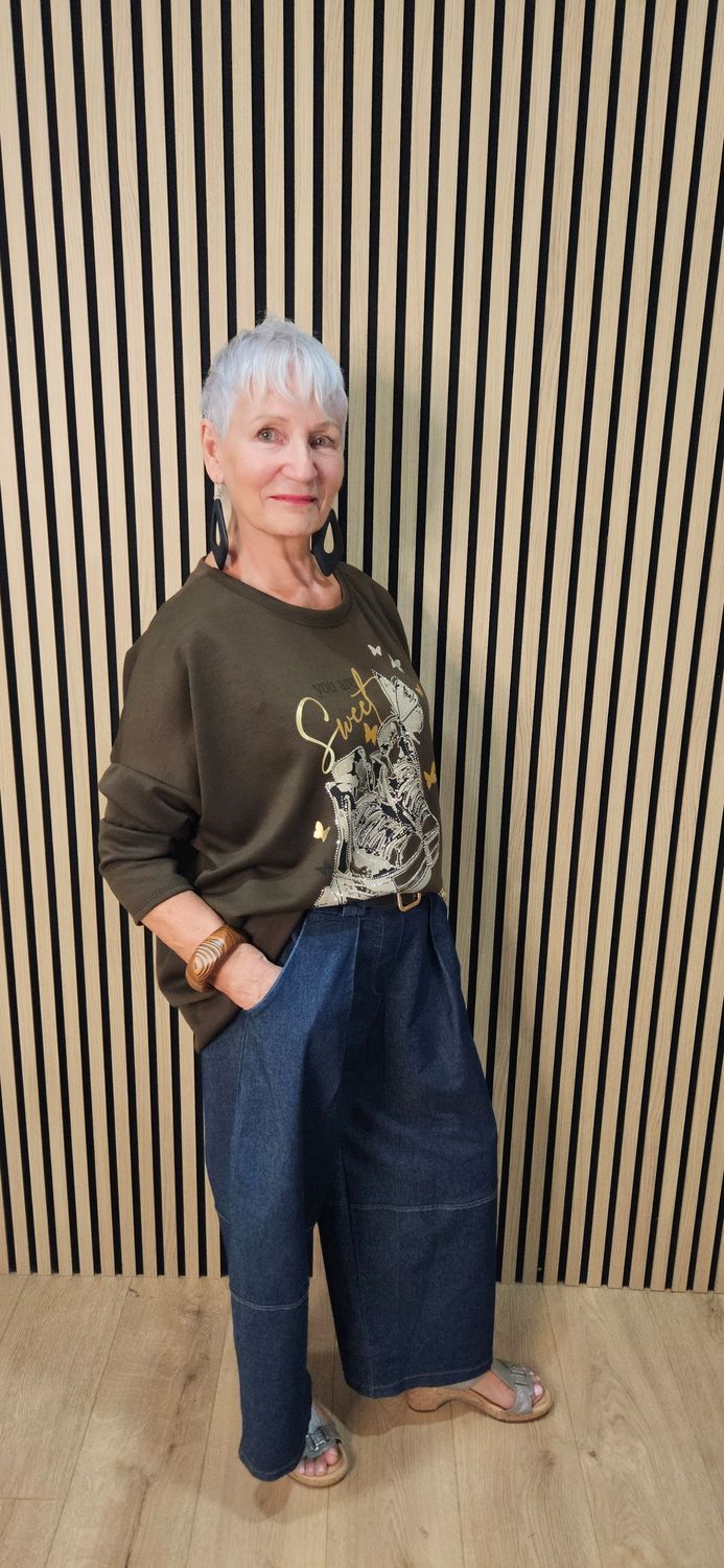 Sweet Trainer &amp; Butterfly Sweatshirt