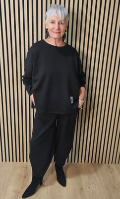 Relaxed Two-Piece Tulip Trouser suit