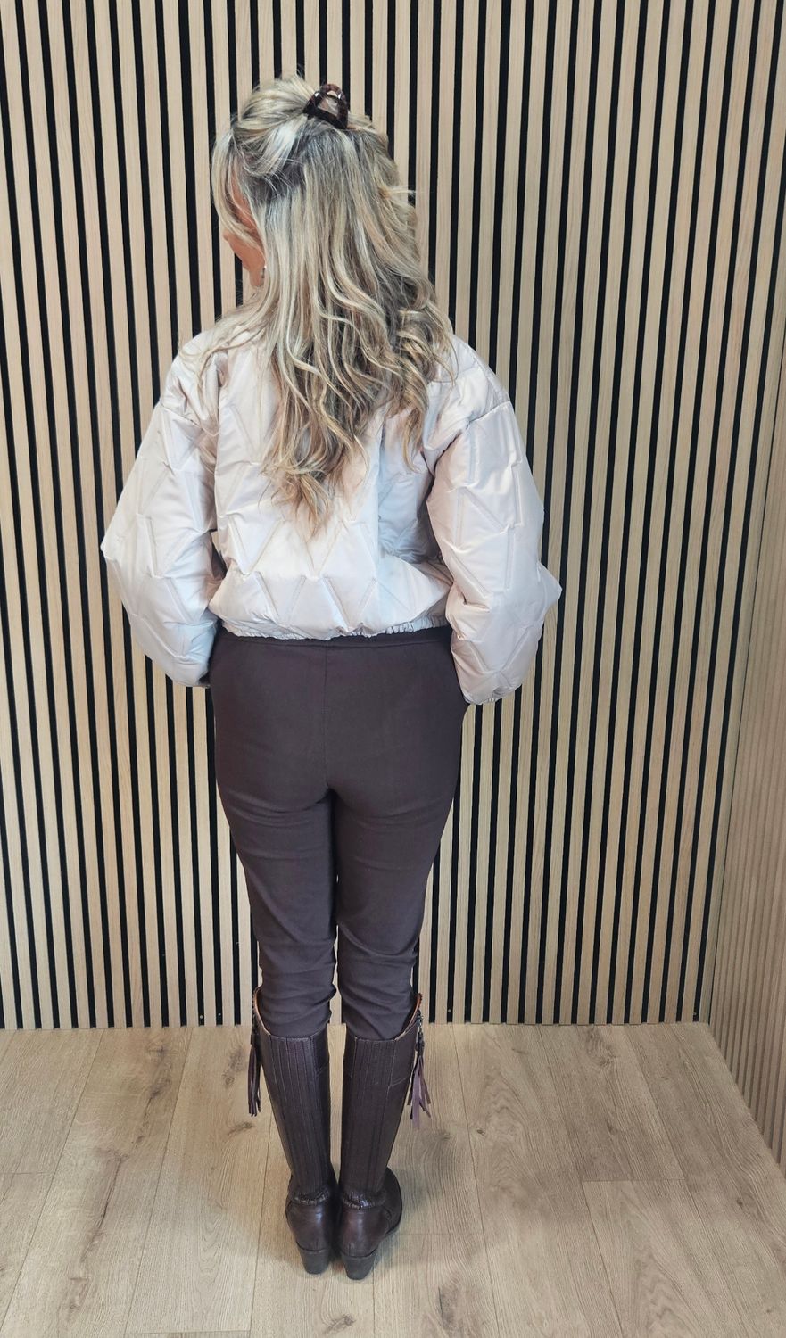 Cropped Double-Breasted Jacket