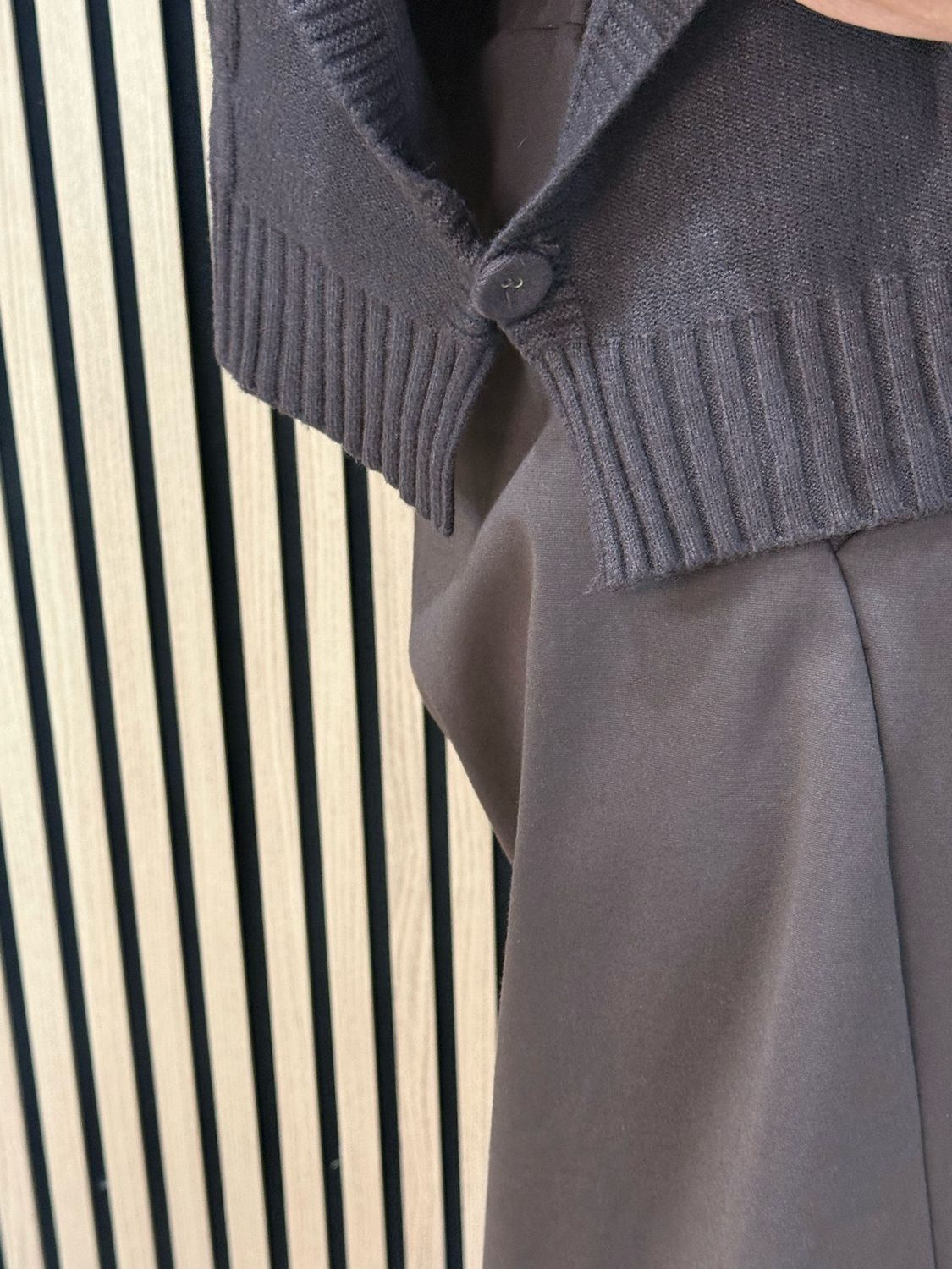 Cable Knit Roll Neck Poncho Jumper - Chocolate