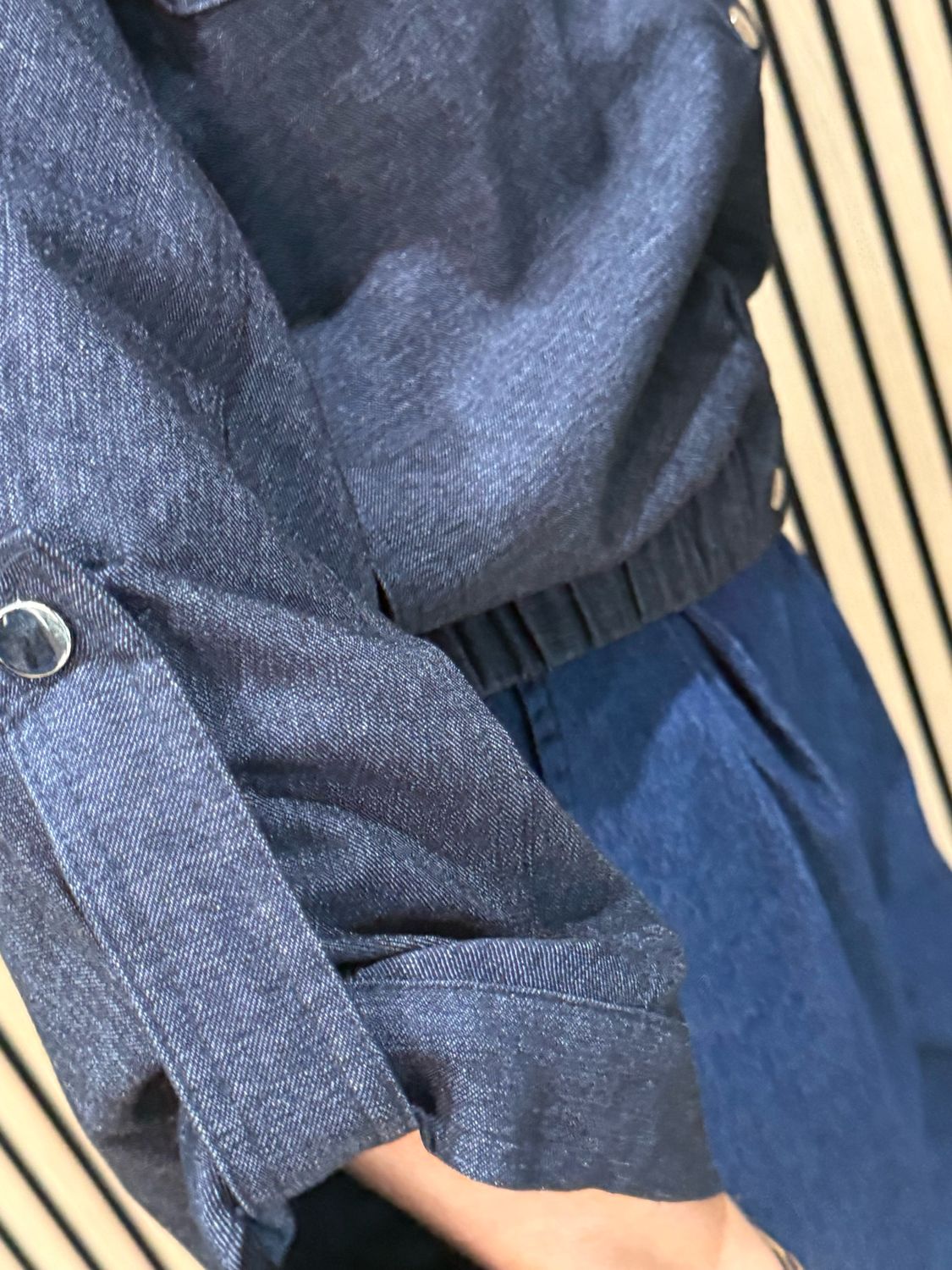Soft Touch Utility Jacket - Denim