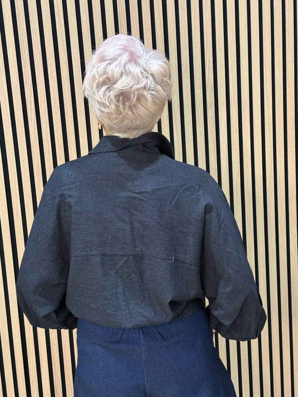 Soft Touch Utility Jacket - Denim