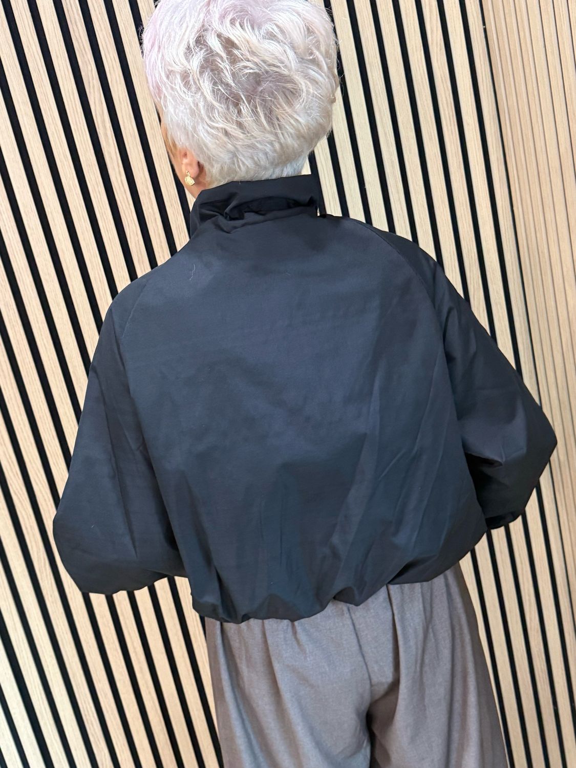 Lightweight Zip Up Jacket - Black